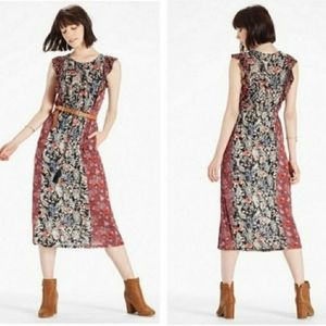 Lucky Brand Mixed Floral Dress
